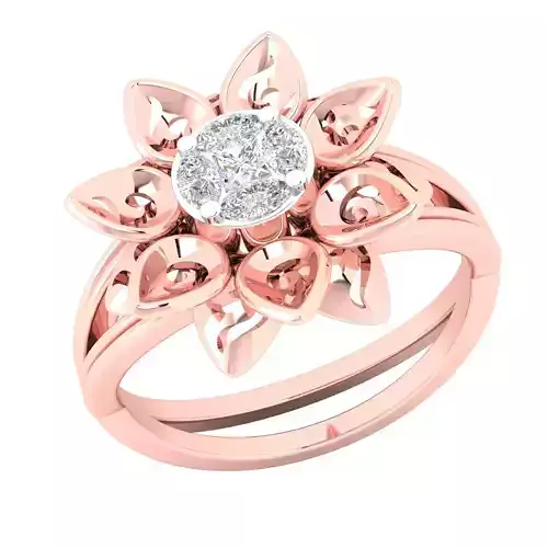 Women ring 3dm stl render detail 3D print model