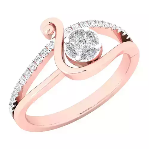 Women ring 3dm stl render detail 3D print model