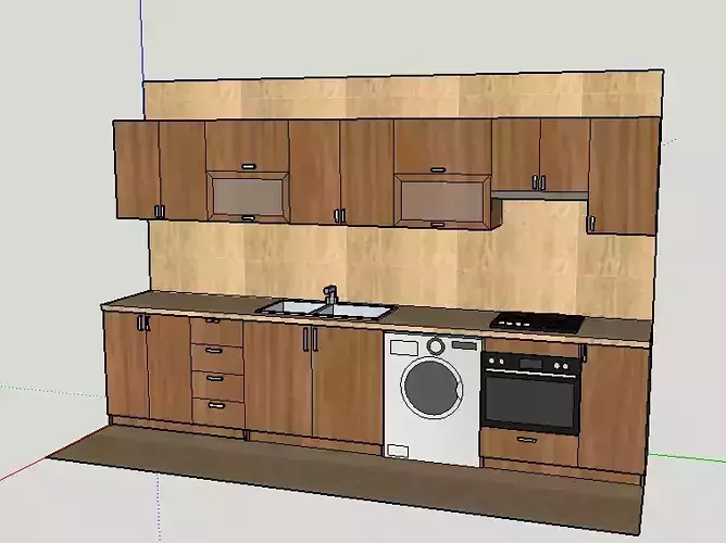 very interesting kitchen