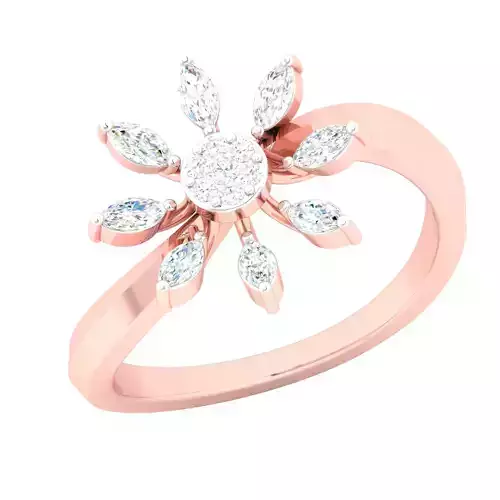 Women ring 3dm stl render detail 3D print model