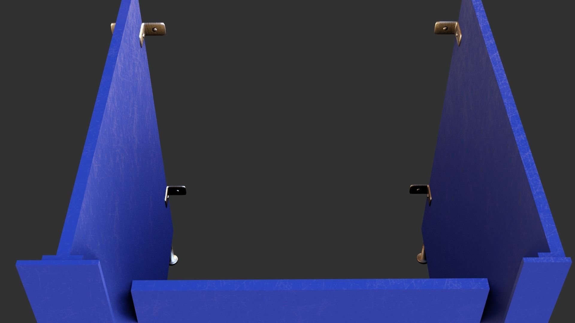 Public Restroom Assets Low-poly 3D model_9