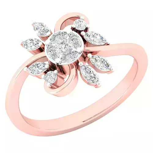 Women ring 3dm stl render detail 3D print model