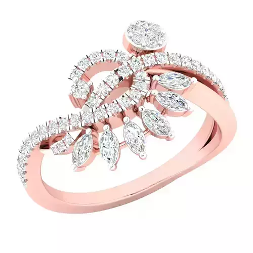 Women ring 3dm stl render detail 3D print model