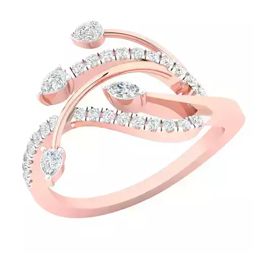 Women ring 3dm stl render detail 3D print model