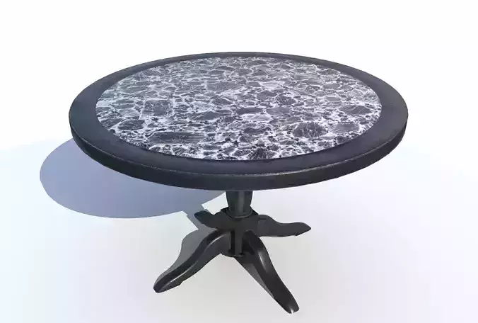 Round Dining Table 18 PBR