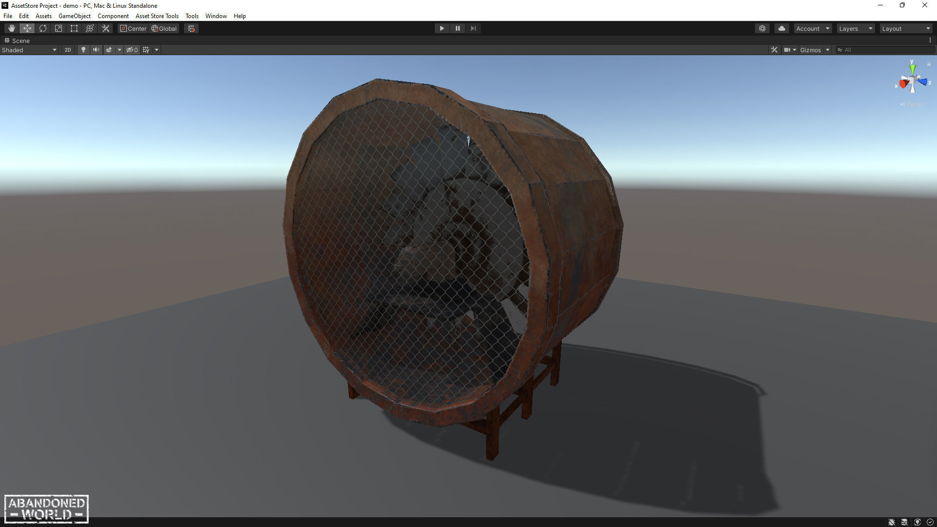 Fan for Metro Free low-poly 3D model_7