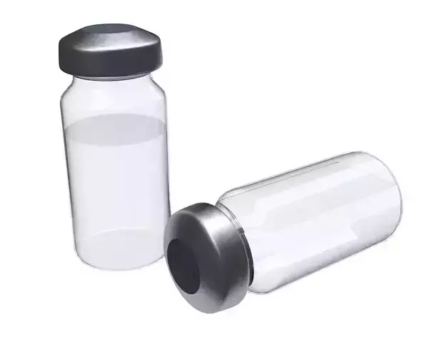 Medicine ampoules vial bottle 3D model