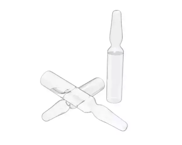 Medicine ampules vial 3D model