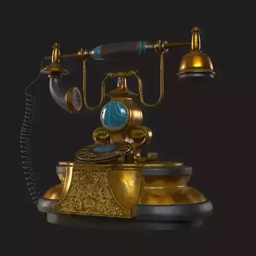 old phone 3D model