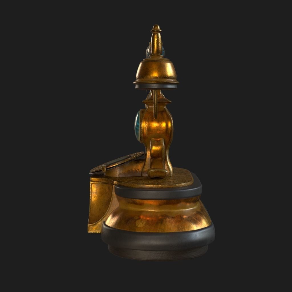 old phone 3D model_4