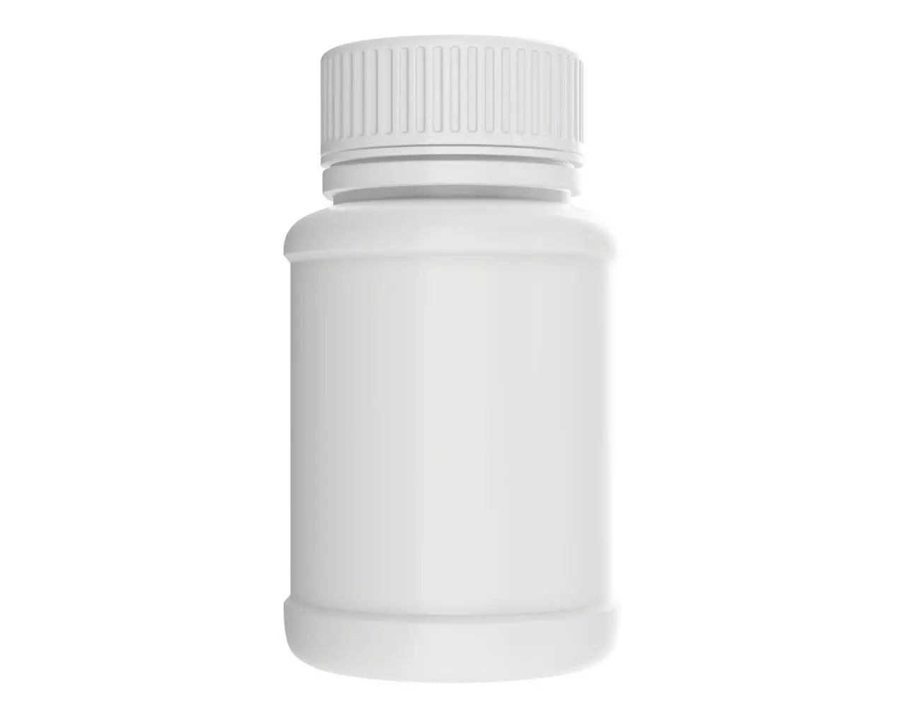 Medicine plastic bottle mockup 02 3D model_0