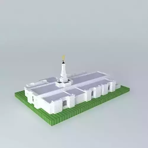 LDS. Temple Bismarck North Dakota Templo Mormon 61 st operating temple.