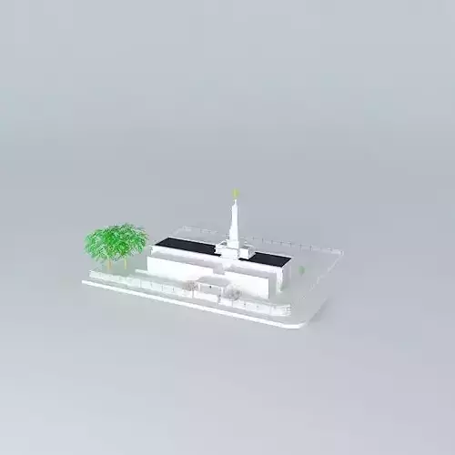 LDS. Temple Montevideo Uruguay, Templo Mormon, 103 rd. operating temple. After.