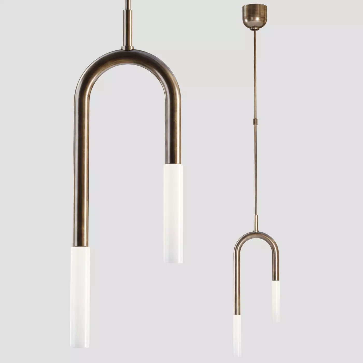Rousseau Small Asymmetric Pendant 3D model