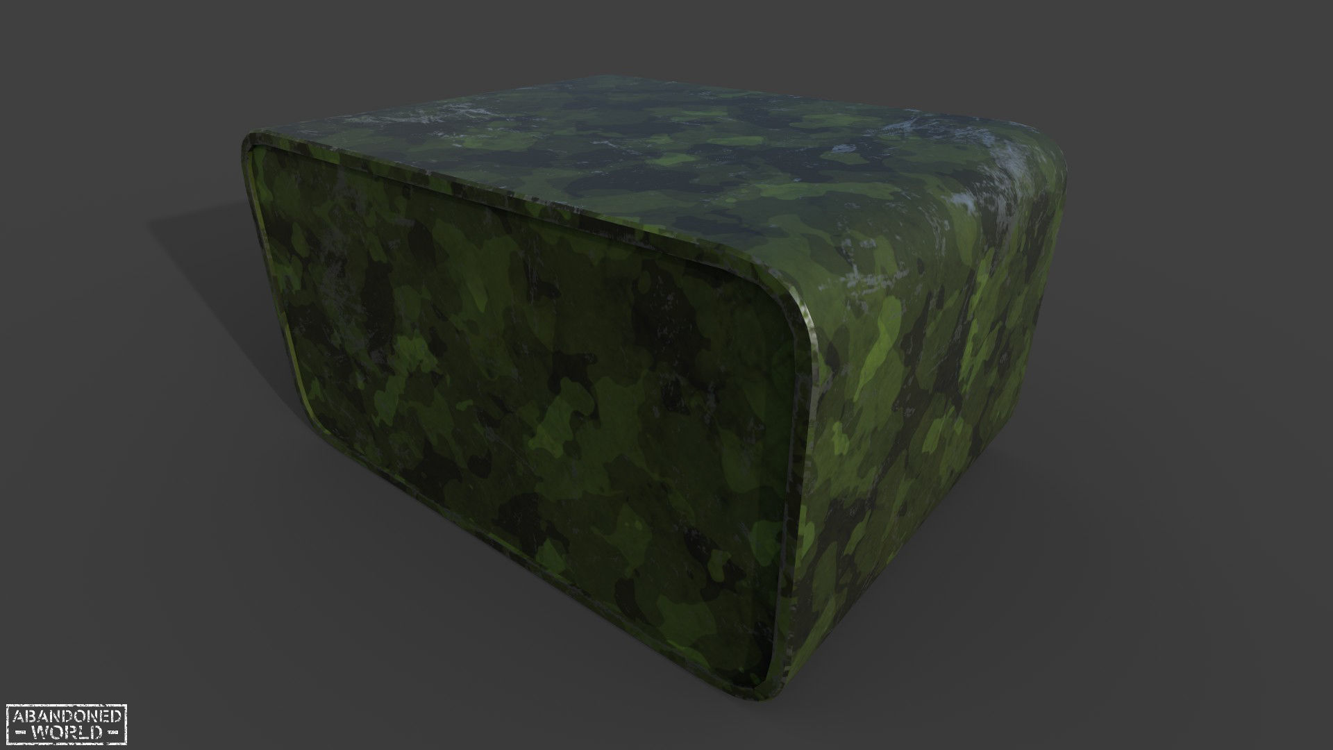 Radio Military North Low-poly 3D model_5