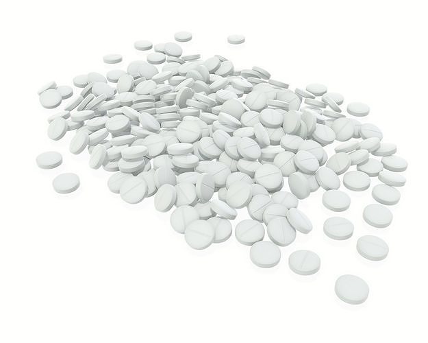 Pills 06 3D model