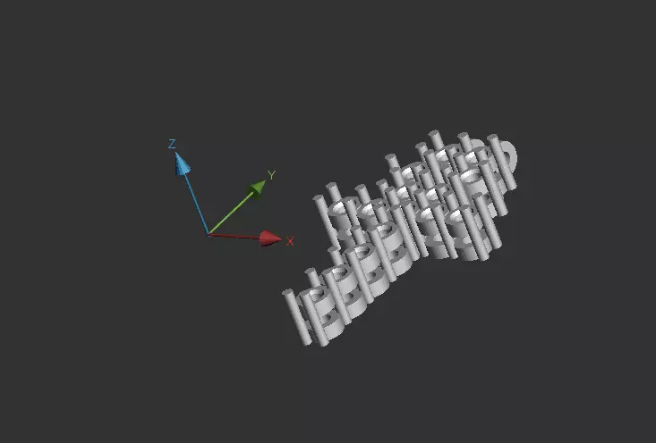 5 Pointer Ankh Cross 3D print model_0