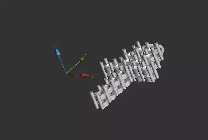 5 Pointer Ankh Cross