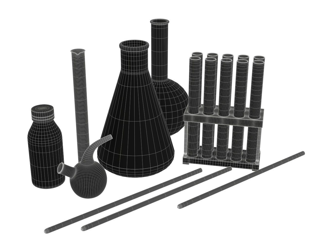 Laboratory equipment 01 3D model_4