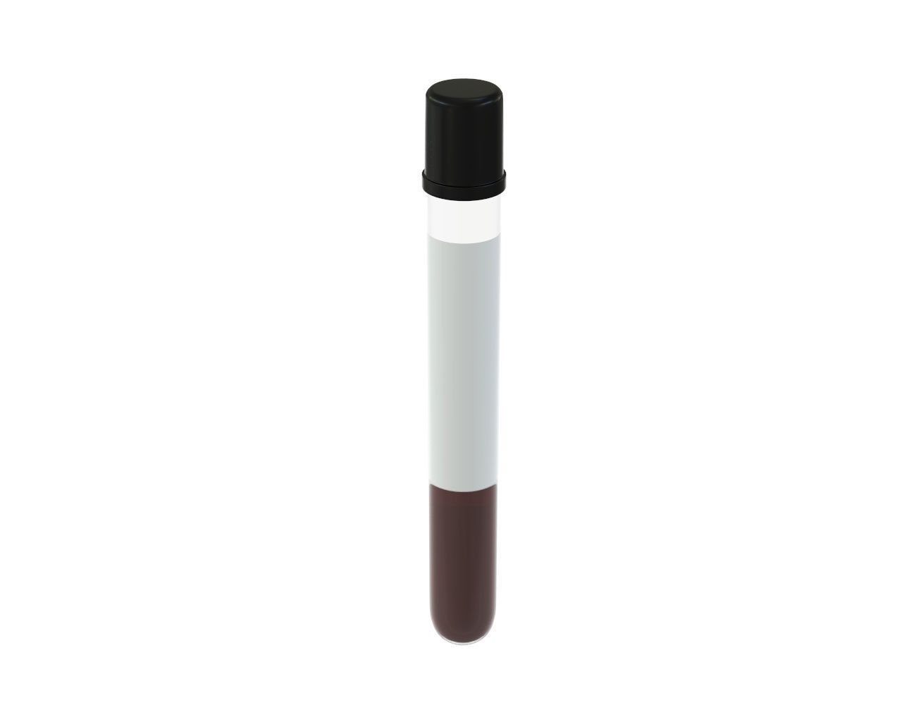 Medicine test tube 3D model_3