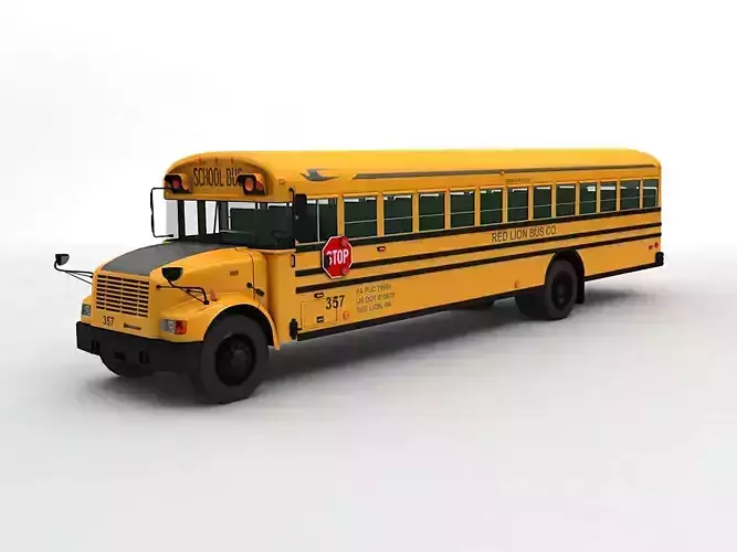School Bus  3D model