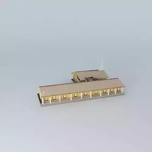 LDS. Centro de Reunion Mormon, Capilla Merida Yucatan, Mexico.