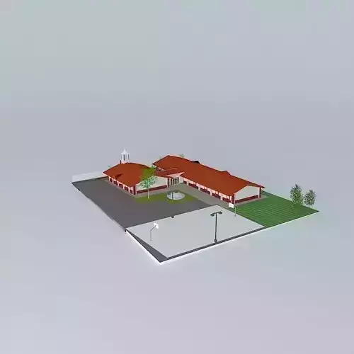 LDS. Mormon Meeting Center, Chapel of Iztacalco, Mexico City,