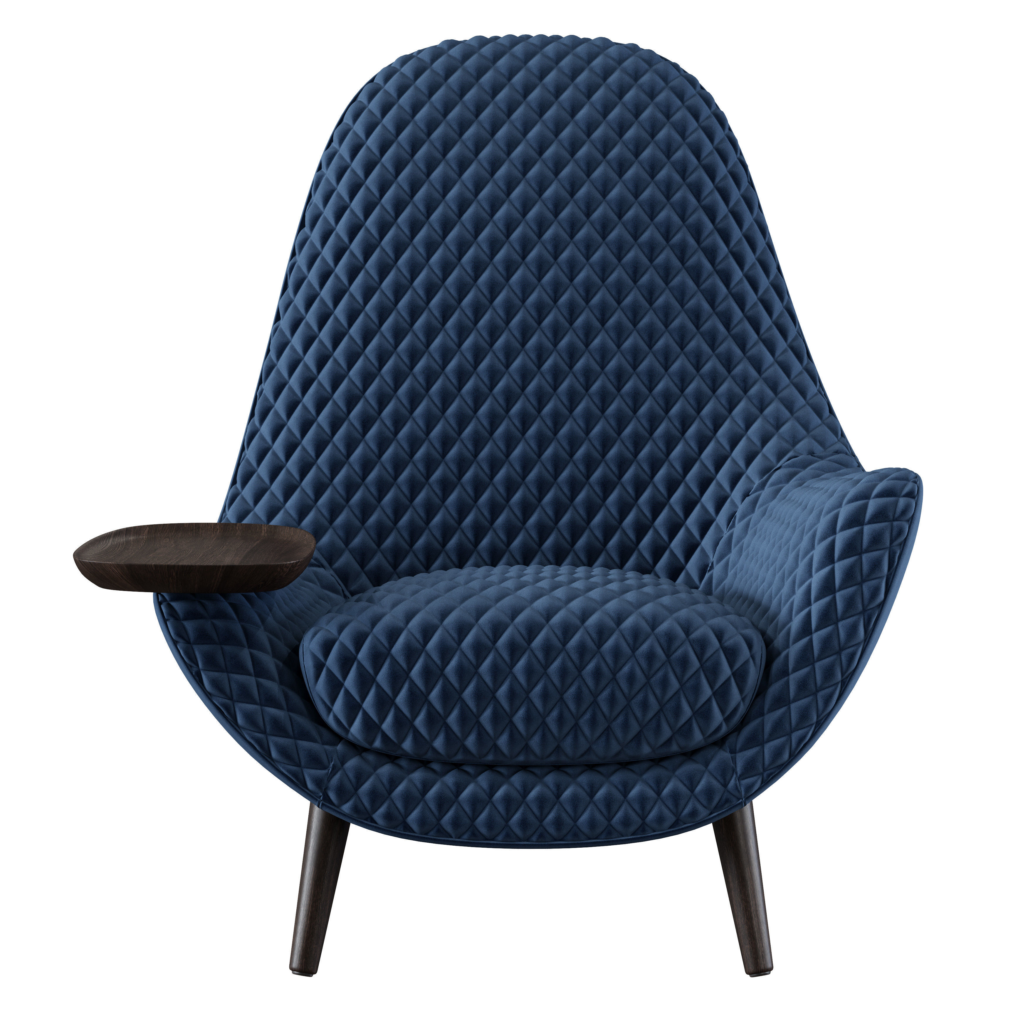 Armchair Mad King by Poliform 3D model_2