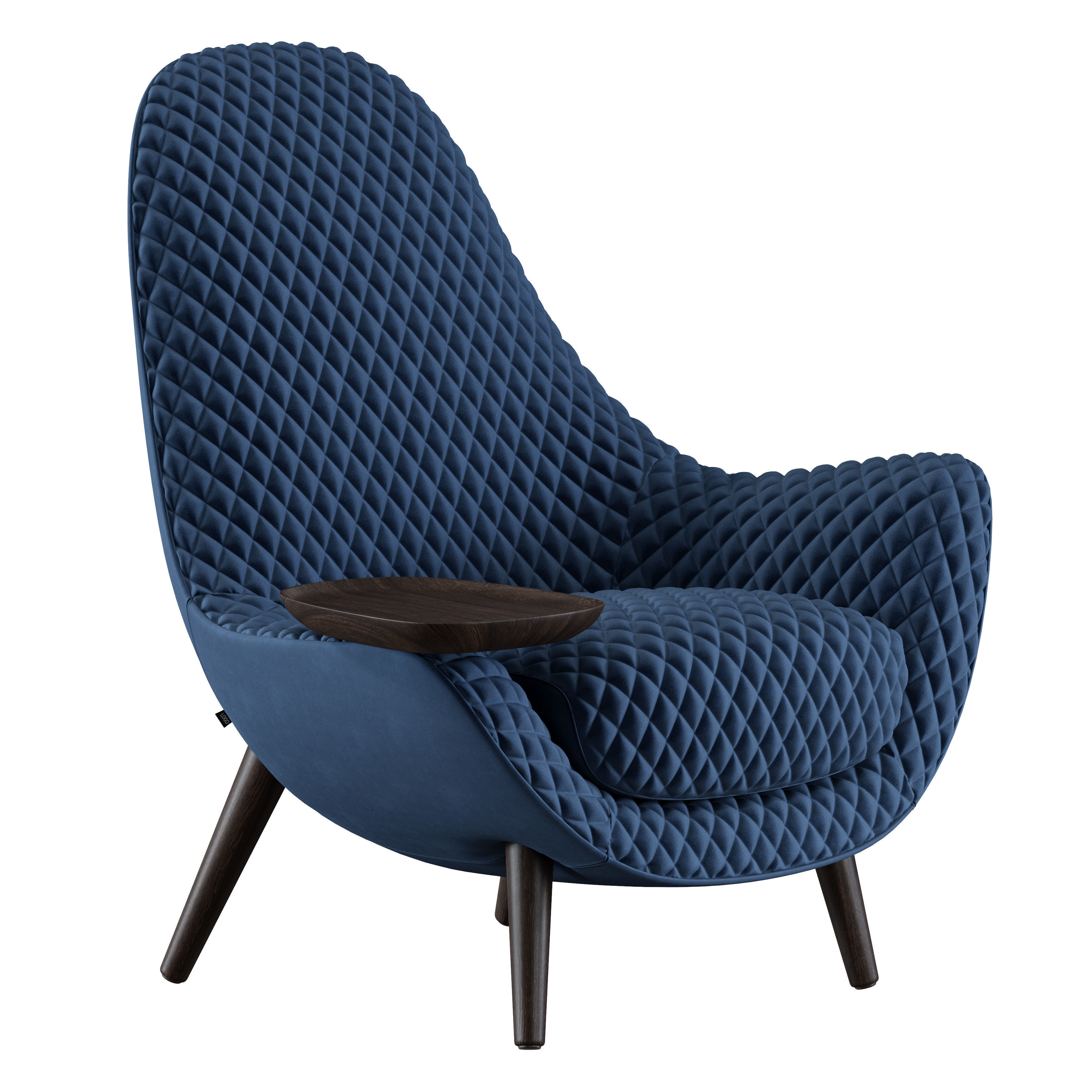 Armchair Mad King by Poliform 3D model_1