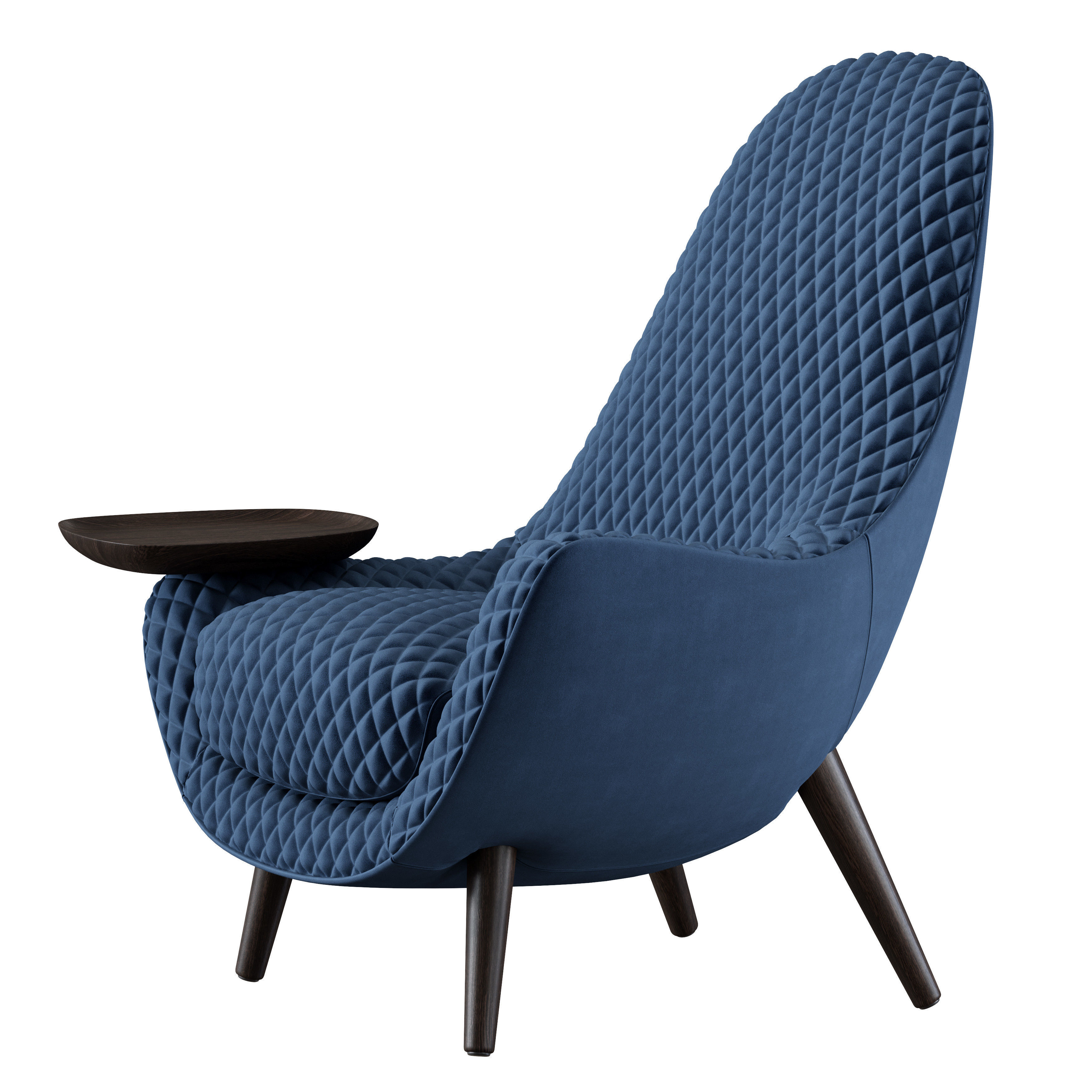 Armchair Mad King by Poliform 3D model_3