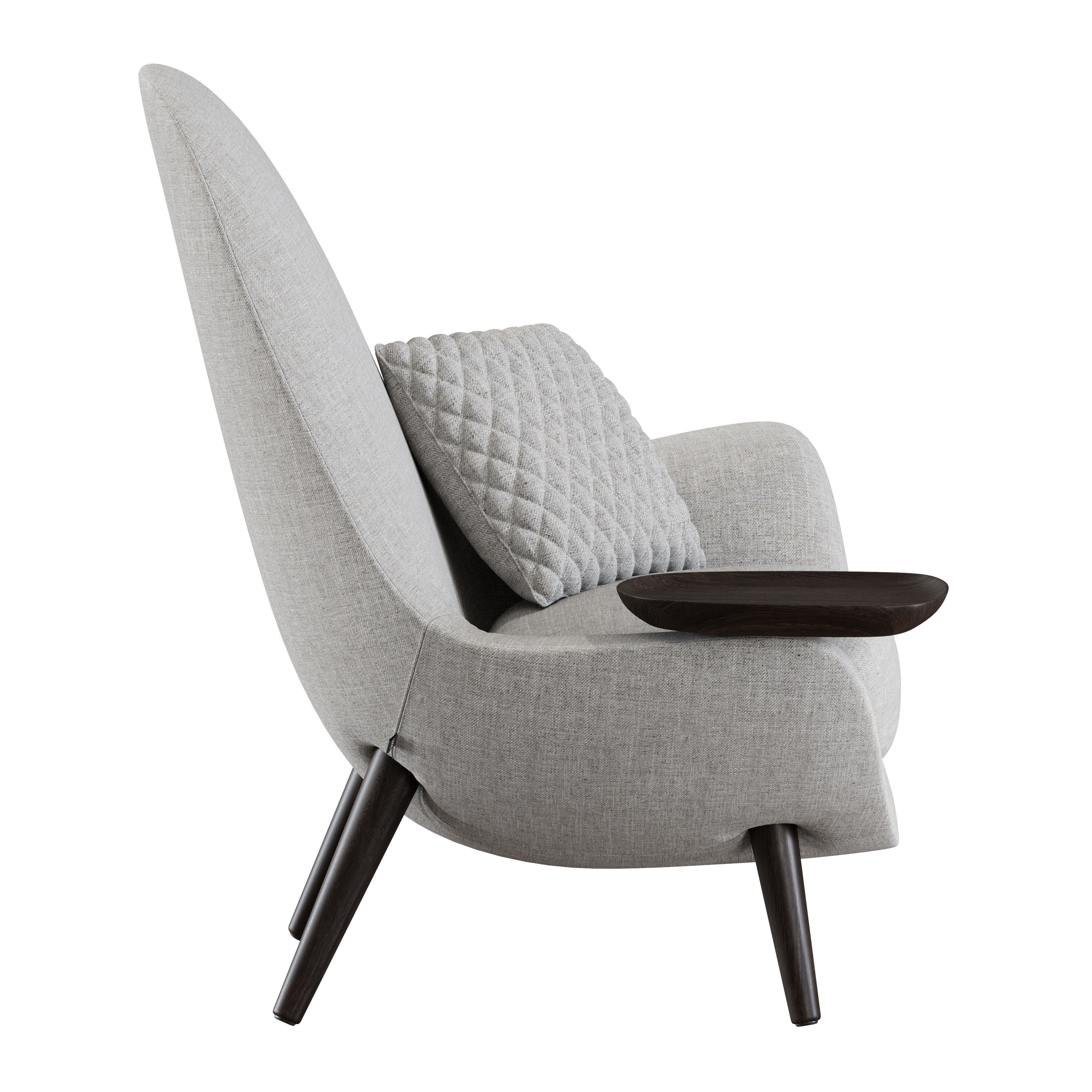 Armchair Mad King by Poliform 3D model_8