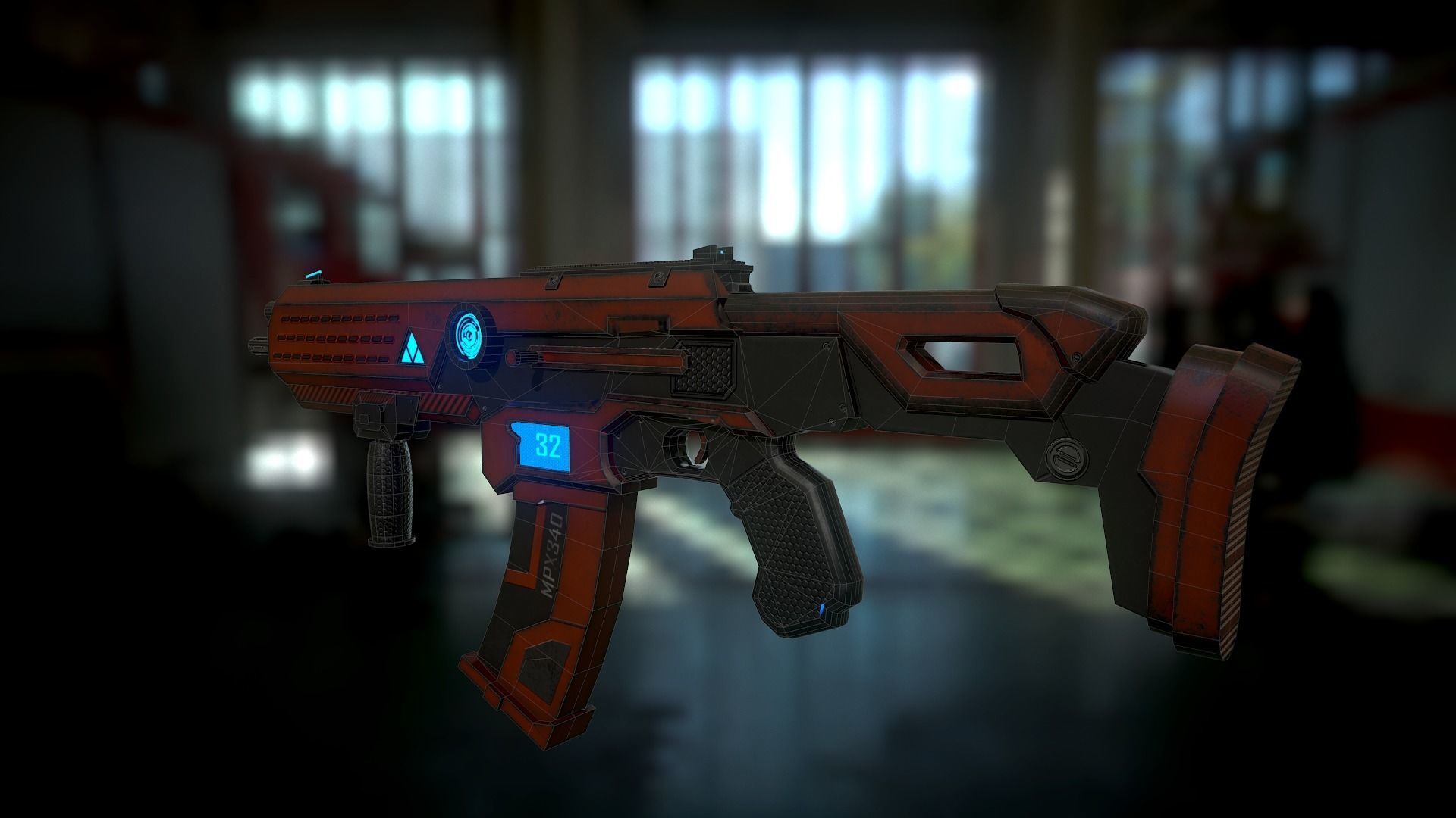 Asset Sci-fi weapons