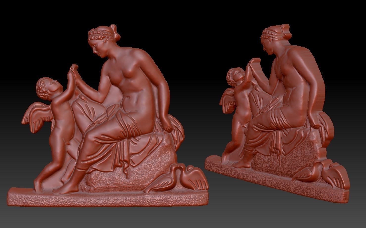 god eros  3D print model_1