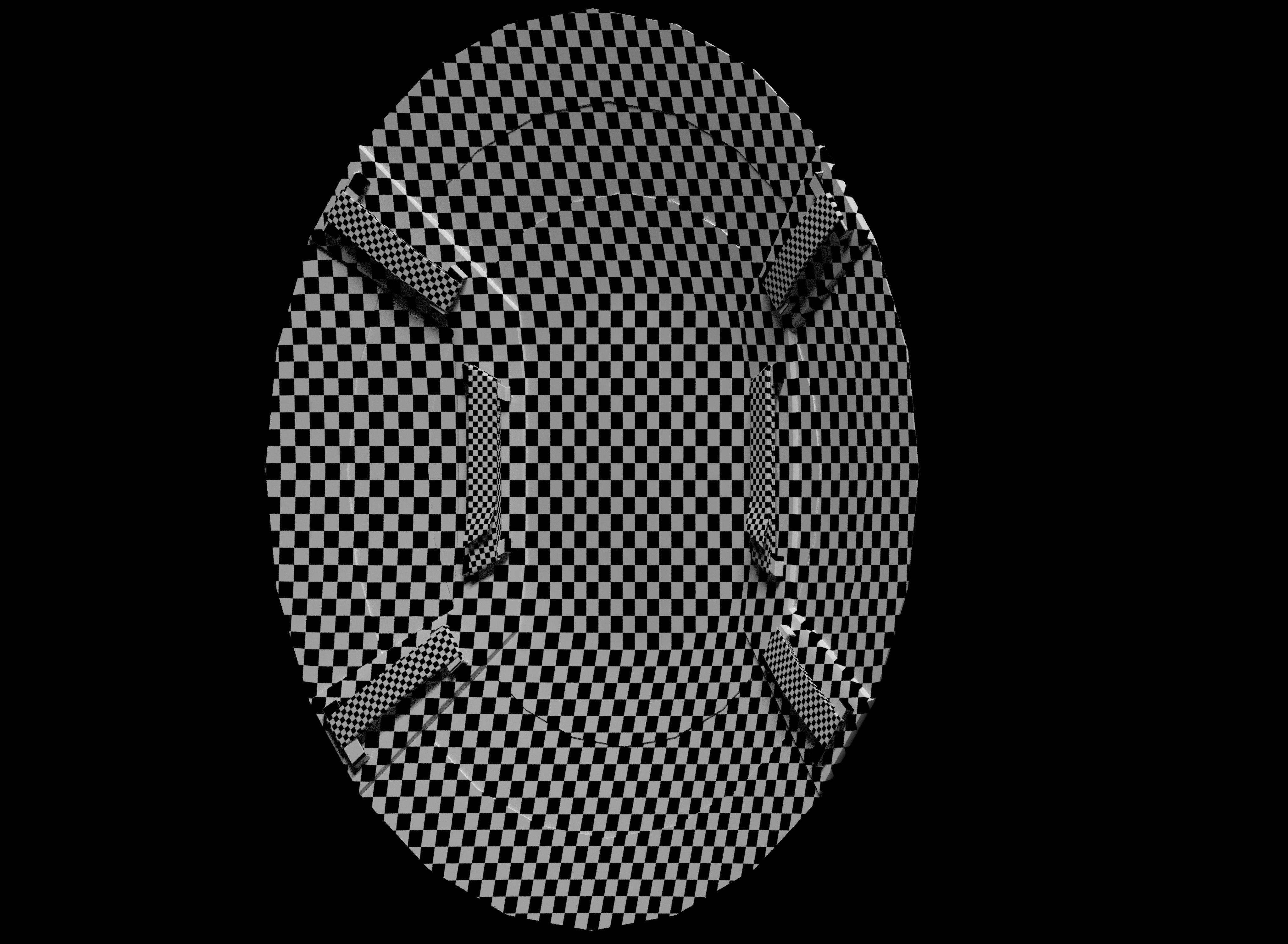 Captain America Shield Free low-poly 3D model_14