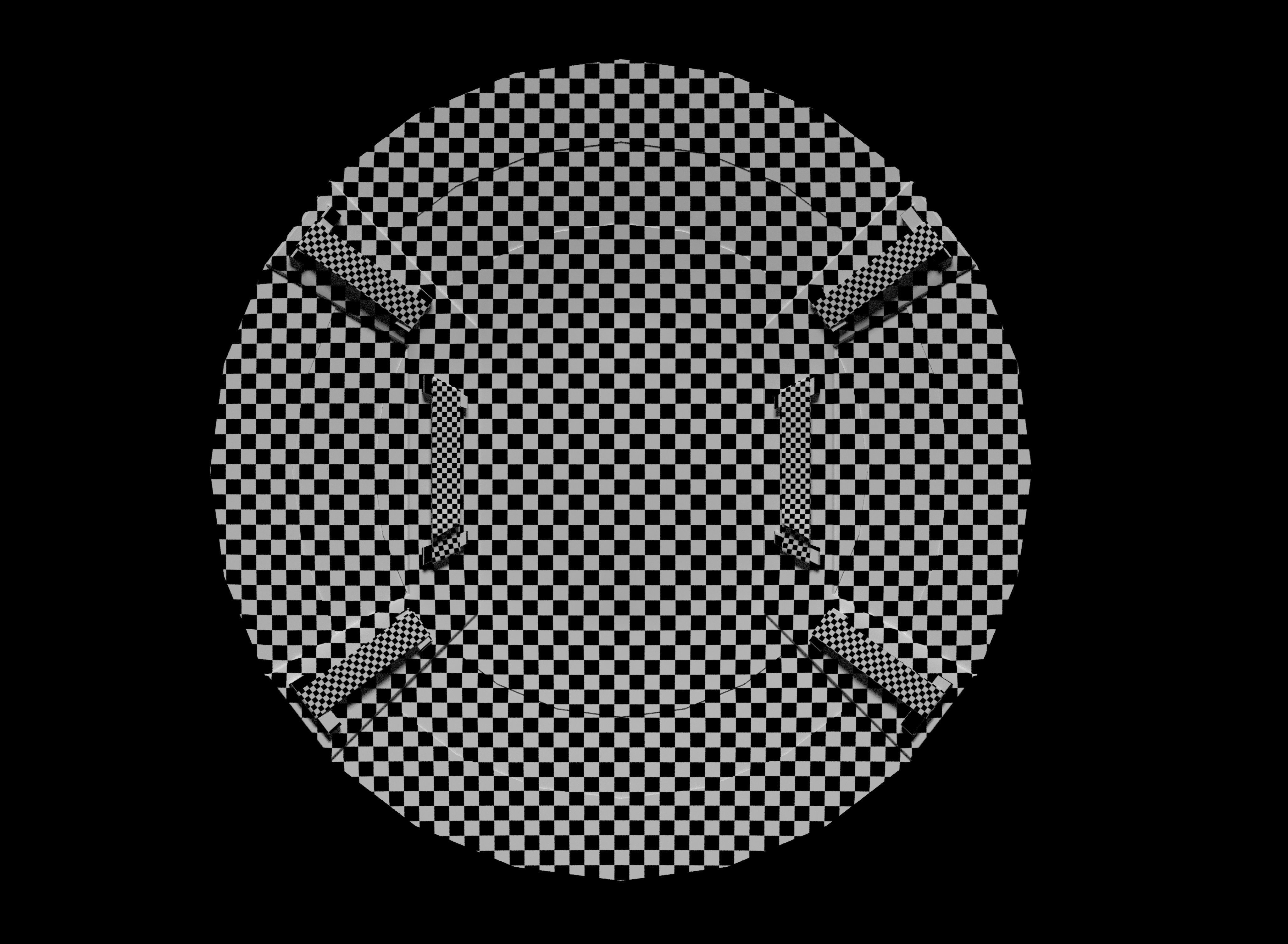 Captain America Shield Free low-poly 3D model_13