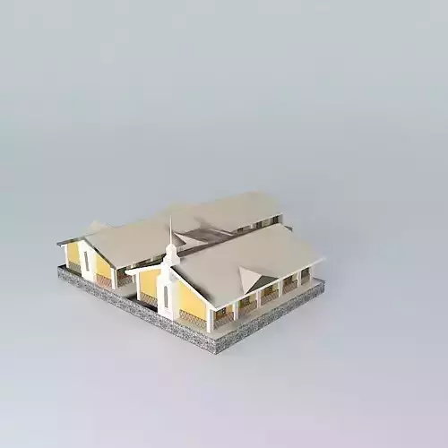 LDS. Mormon meeting center, Tapachula, Chiapas, Mexico.