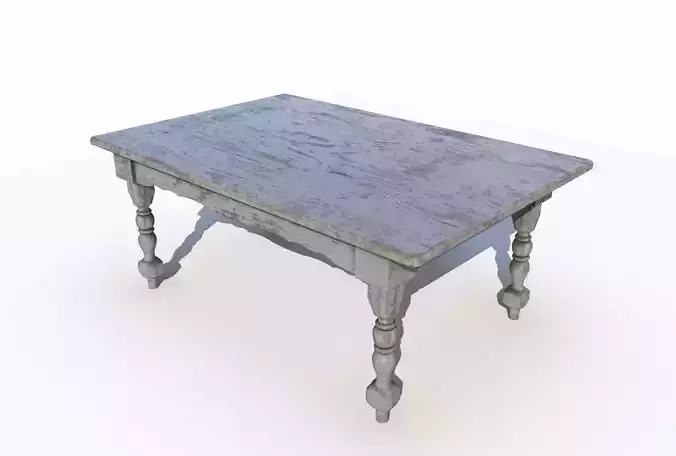 Dining Old Table 3 PBR