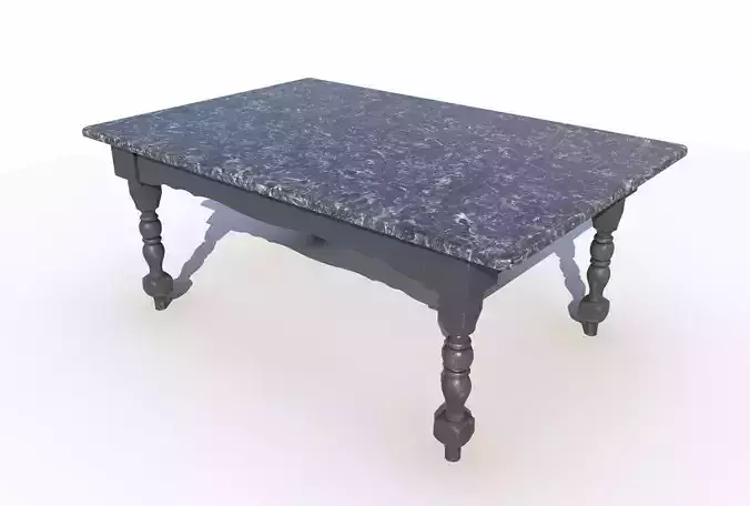 Dining Marble Table 5 PBR
