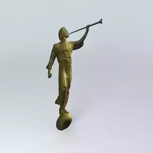 EIGHT MODEL (Moroni) ANGEL. Free 3D model