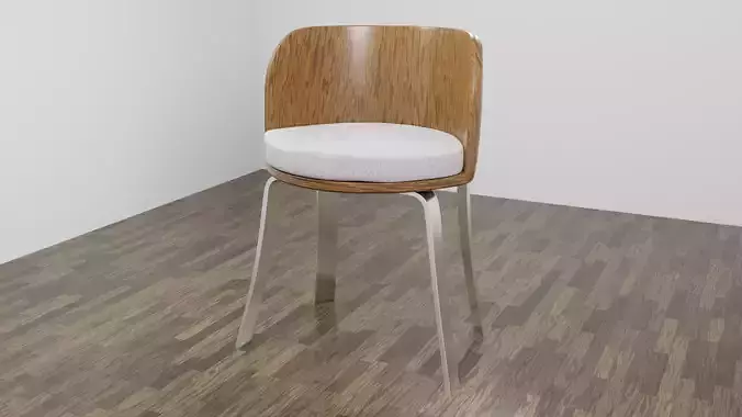 modern wooden chair