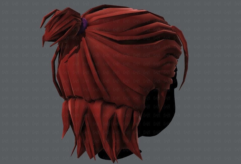 3D Hair style for boy V61 Low-poly 3D model_20