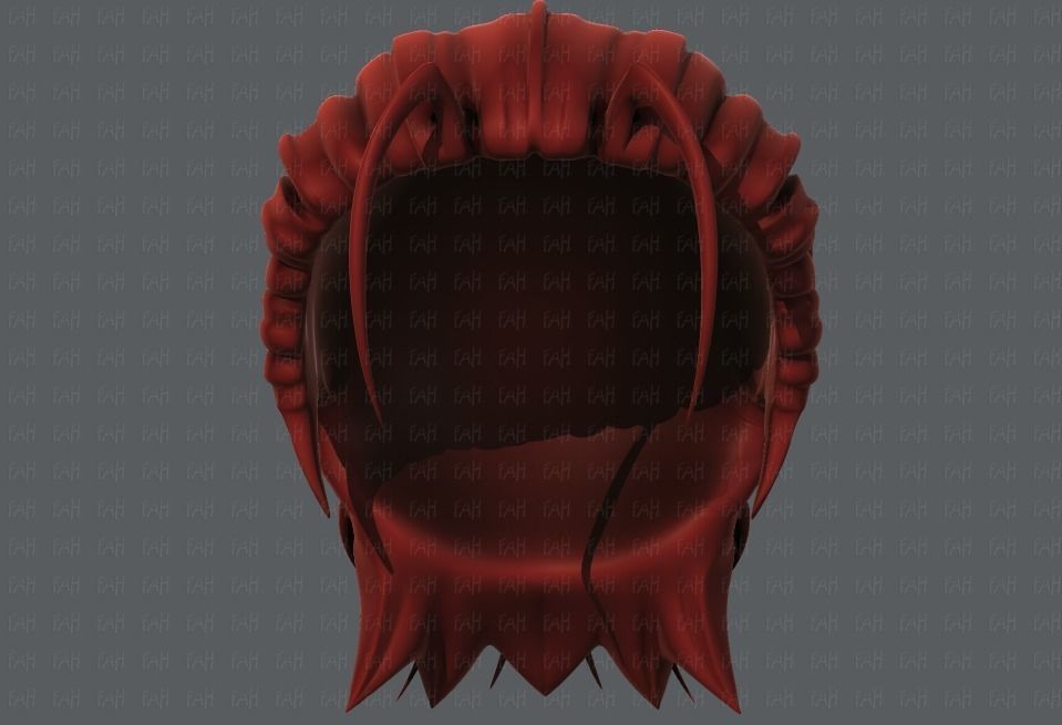 3D Hair style for boy V61 Low-poly 3D model_37