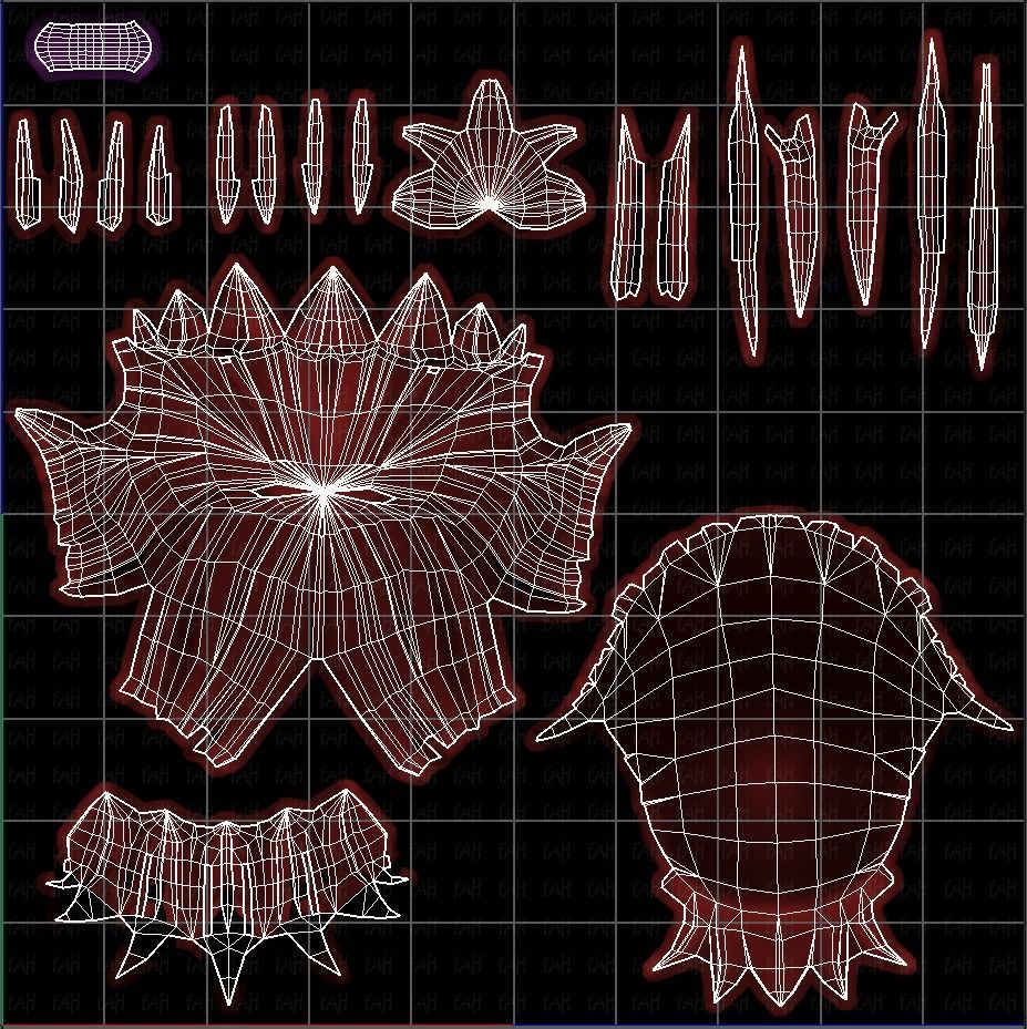 3D Hair style for boy V61 Low-poly 3D model_45