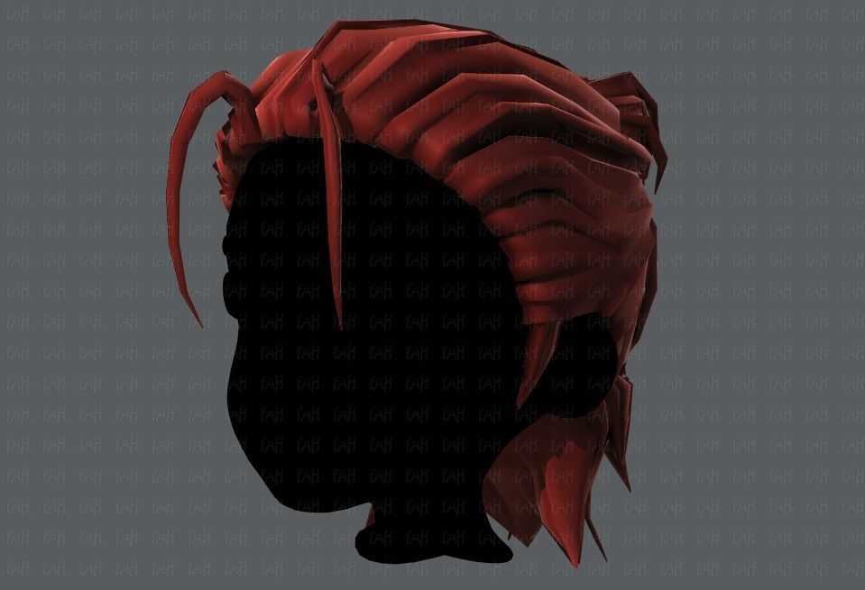 3D Hair style for boy V61 Low-poly 3D model_24