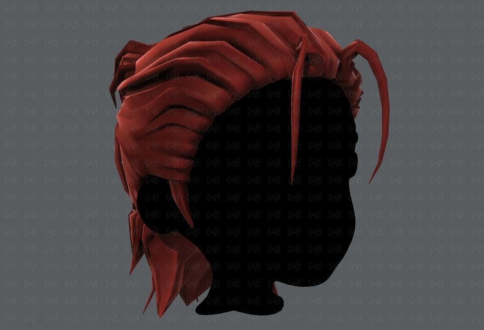 3D Hair style for boy V61 Low-poly 3D model_18