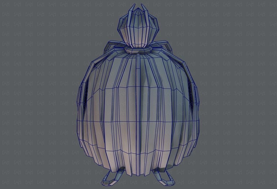 3D Hair style for boy V61 Low-poly 3D model_36