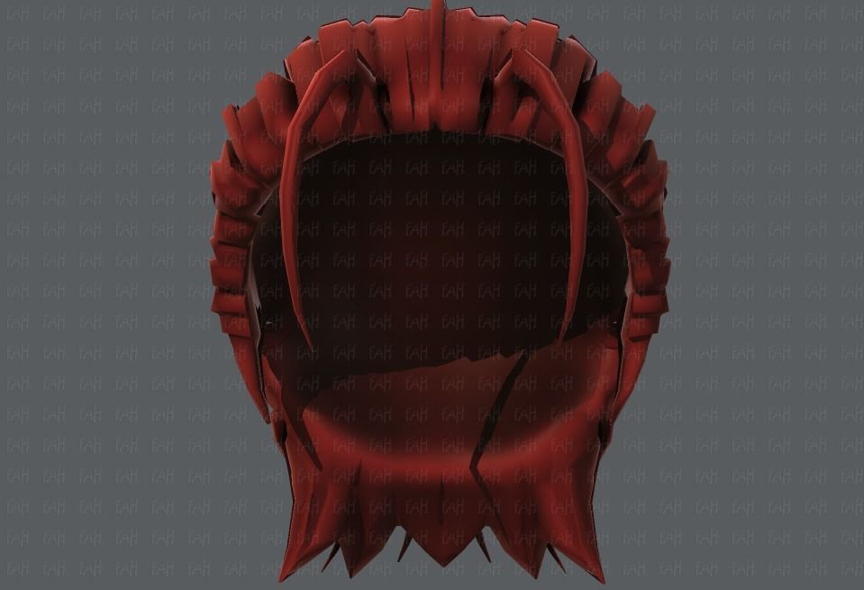 3D Hair style for boy V61 Low-poly 3D model_39