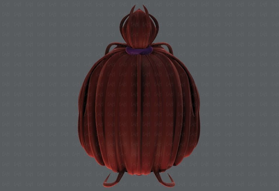 3D Hair style for boy V61 Low-poly 3D model_33