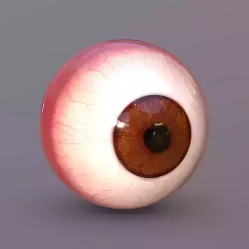 EYE Painted for 3D printing