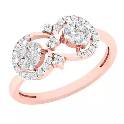 Women ring stl render detail 3D print model